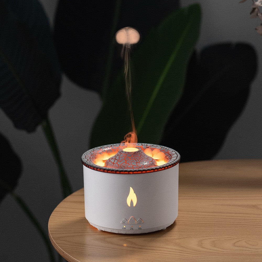 Cool Volcano and Flame Humidifier Aromatherapy.